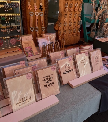 Marktkraam Juffrouw Hout - Agenda